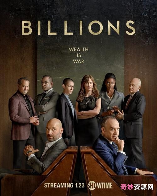 《亿万Billions(2016-2022)：视频、原画、链接、APP免费下载，支持倍速播放》