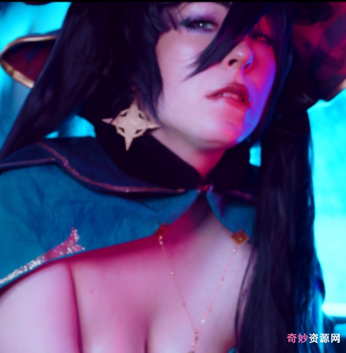 绝美原神cosplay合集：MollyRedWolf高清4K视频，雷电将军、妮露等角色精彩演绎，总大小46.1G，附赠2个新视频！